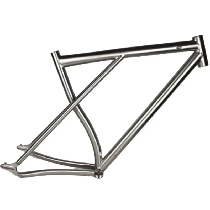 Titanium Road Bike Frames Inner Routing Ti Road Bicycle Frames Sliding Dropout New Design Ti Road Bike Frame