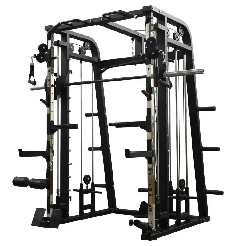 All-round Sports Bench Press Squat Frame Weightlifting Bench Press Comprehensive Squat Machine Professional Home Fighting