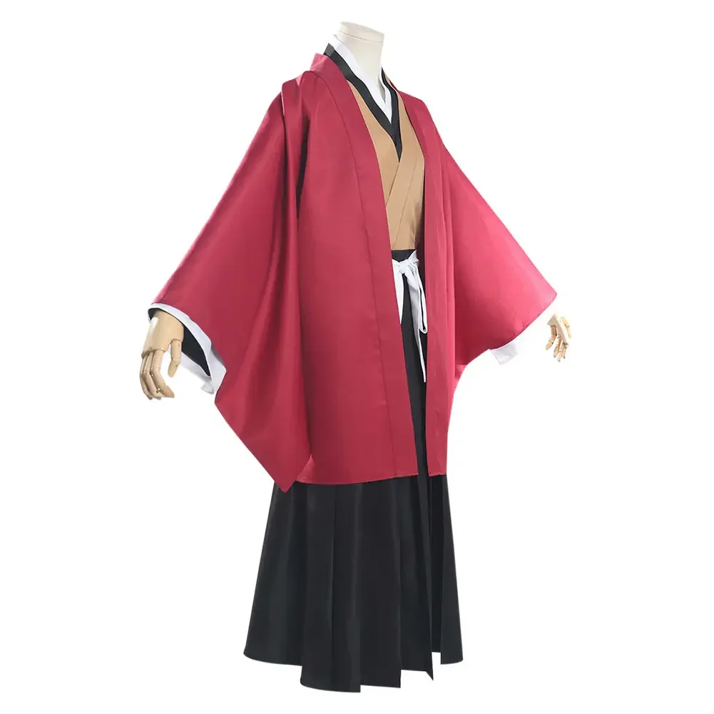 Anime Tsugikuni Yoriichi Cosplay Kostium Kimono Uniform Stroje Halloween Karnawałowy Garnitur