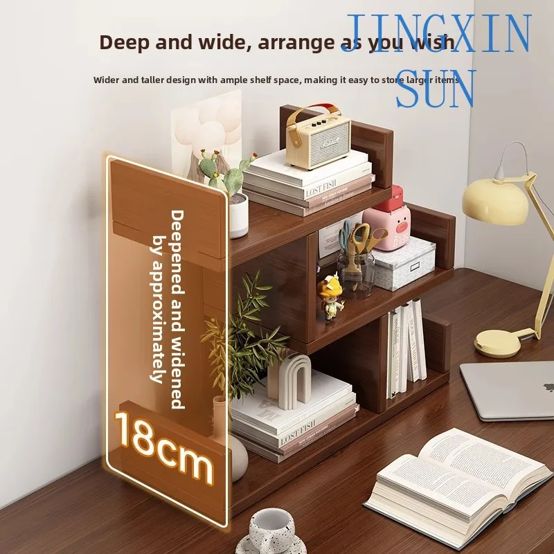 Tree Shape Simple Bookshelf Shelf Storage Shelf Desk Small Bookcase Simple Office Storage Shelf
