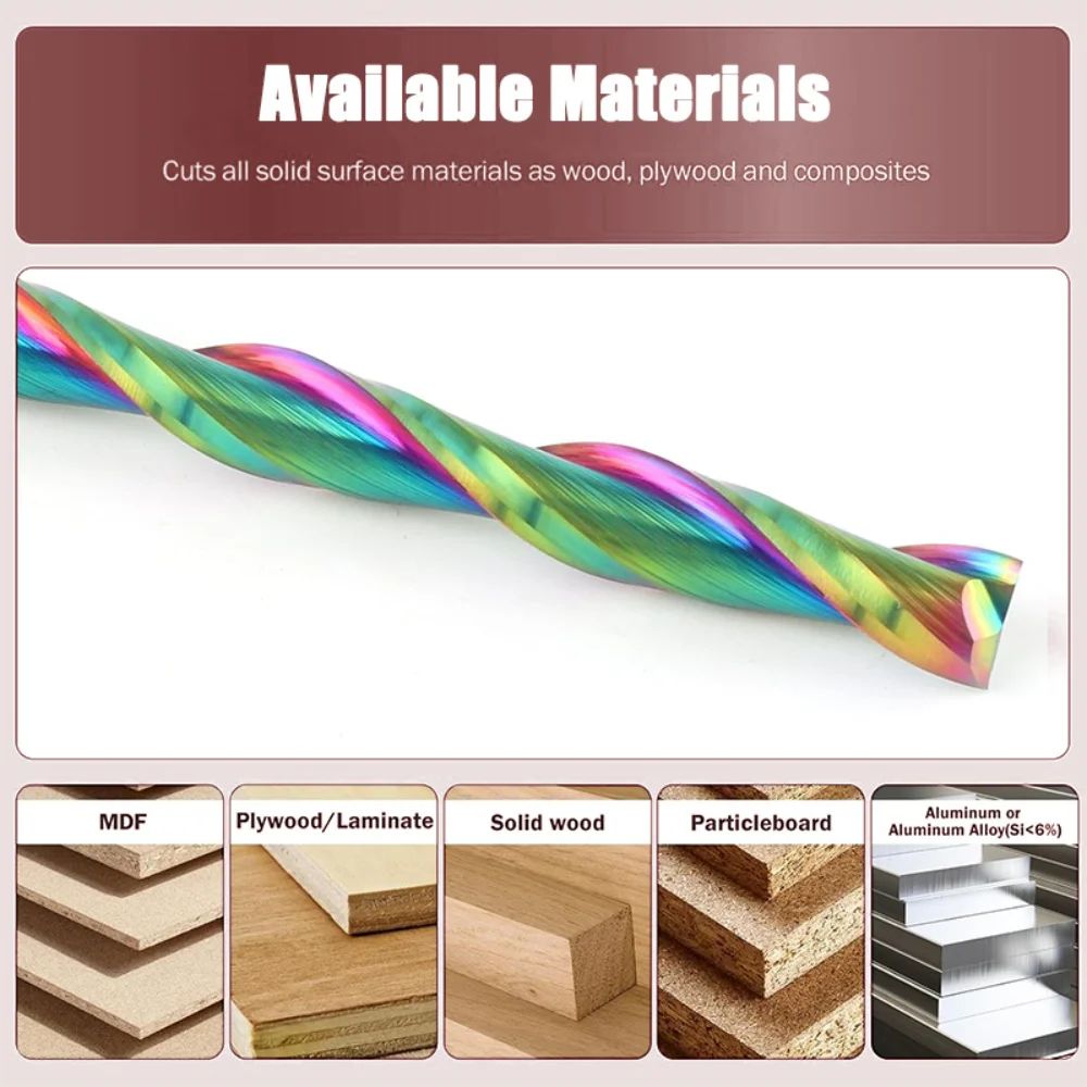 Spiral Sıkıştırma Freze Ucu Ka - Cnc Router Bit incelemesi ve fiyatı