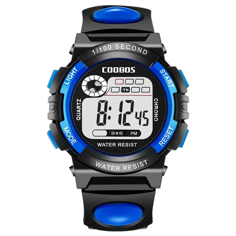Sports Kids Watches Fashion LED Digital Watches for Children Silicone Strap Waterproof Luminous Girls Boys Clock Gift reloj niNo