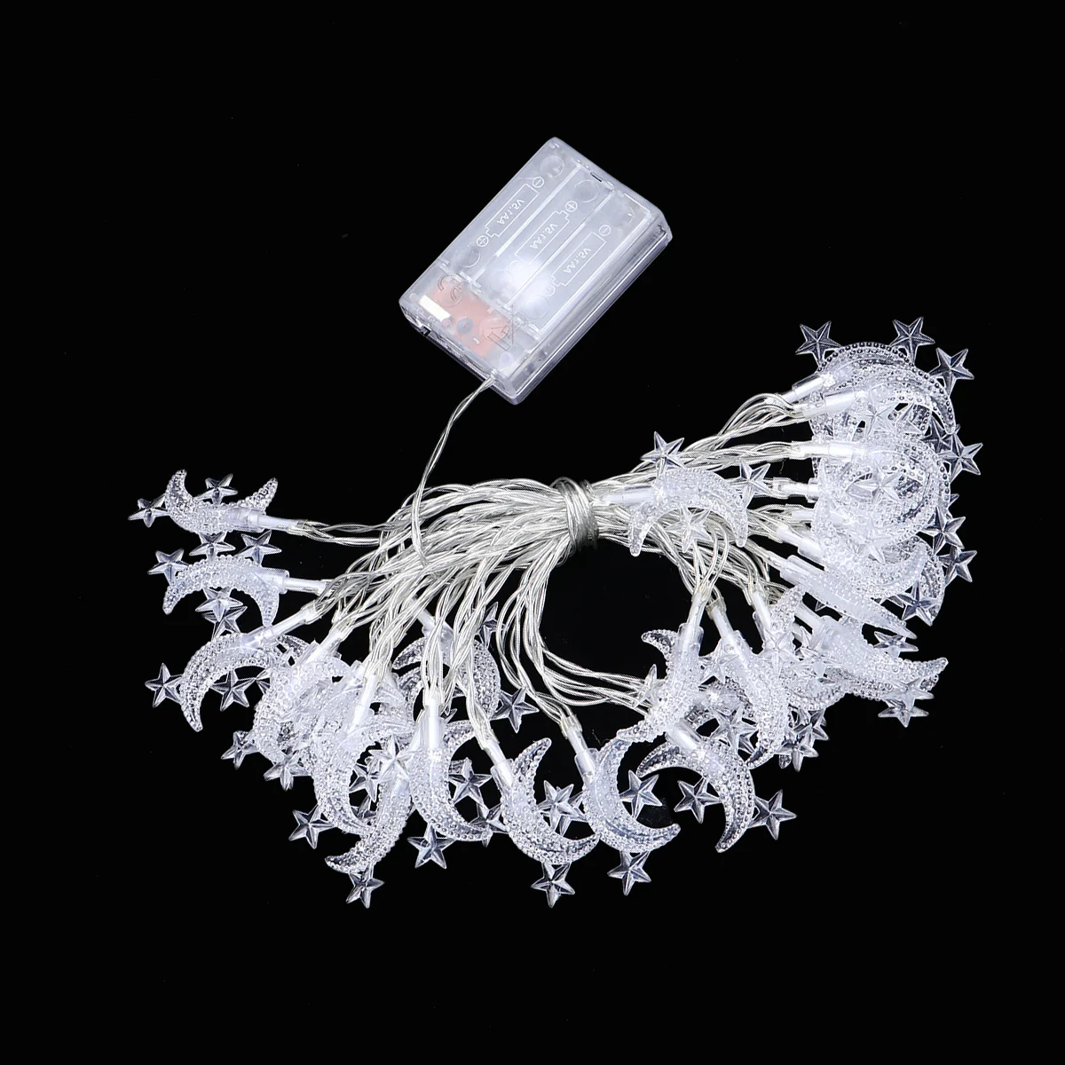 

1Set Star Pentagram Shape LED String Lights Creative 4.8 Meters 30 Leds Wedding Party Ambient Lighting