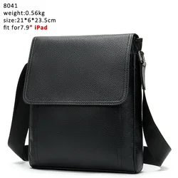 Marrant Genuine Leather Men's Shoulder Bag Husband Black Messenger Bags Male Side Bags Men's Bags Casual Crossbody Man Handbags