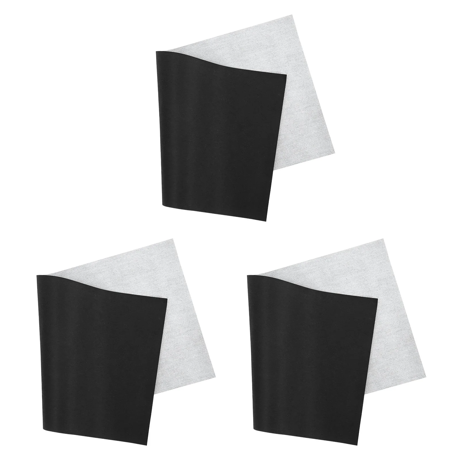 3pcs Blank Water Writing Cloth Reusable Imitation Rice Paper Calligraphy Practice Sheets Smooth Writing Portable