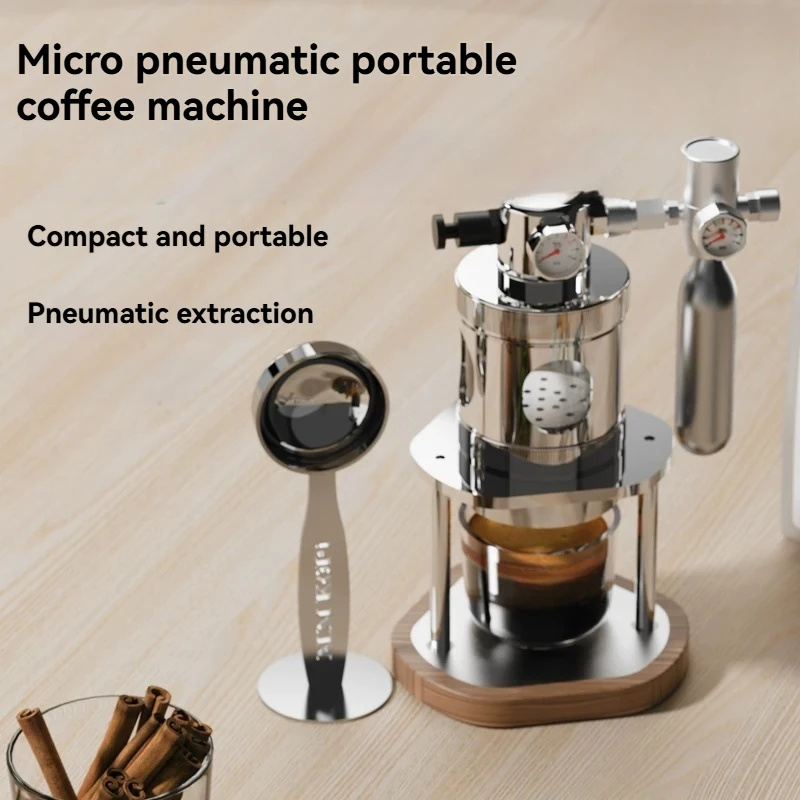 Micro Pneumatic Coffee Maker Espresso Extractor Portable Mini Coffee Machine for Home Office Outdoor Camping
