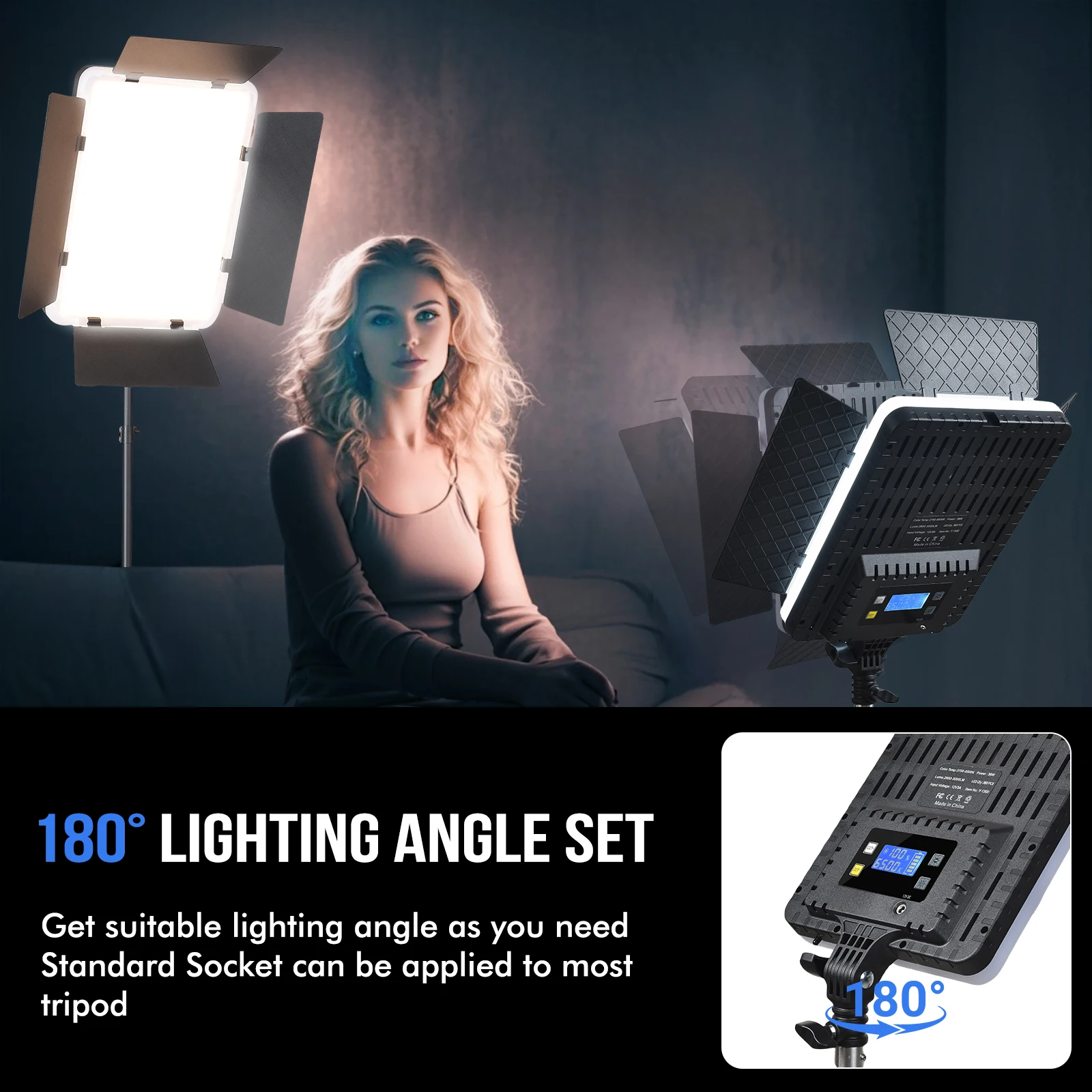 مجموعة إضاءة التصوير الفوتوغرا - مراجعة Iris Photography Led Lighting Pack وسعره