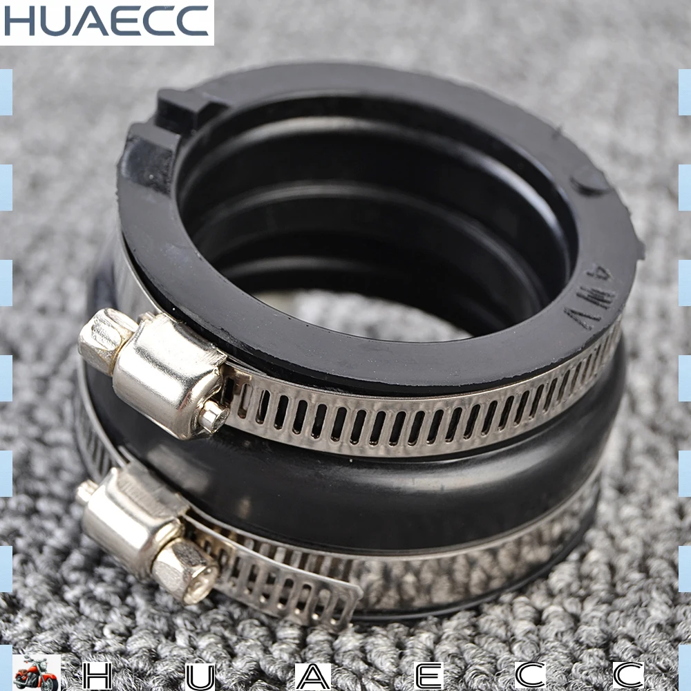 Carburetor Adapter Inlet Intake Pipe for Yamaha 4WV1359600 YFM600 Grizzly 600 98-01 YFM600F Grizzly600 YFM600FW Grizzly 600