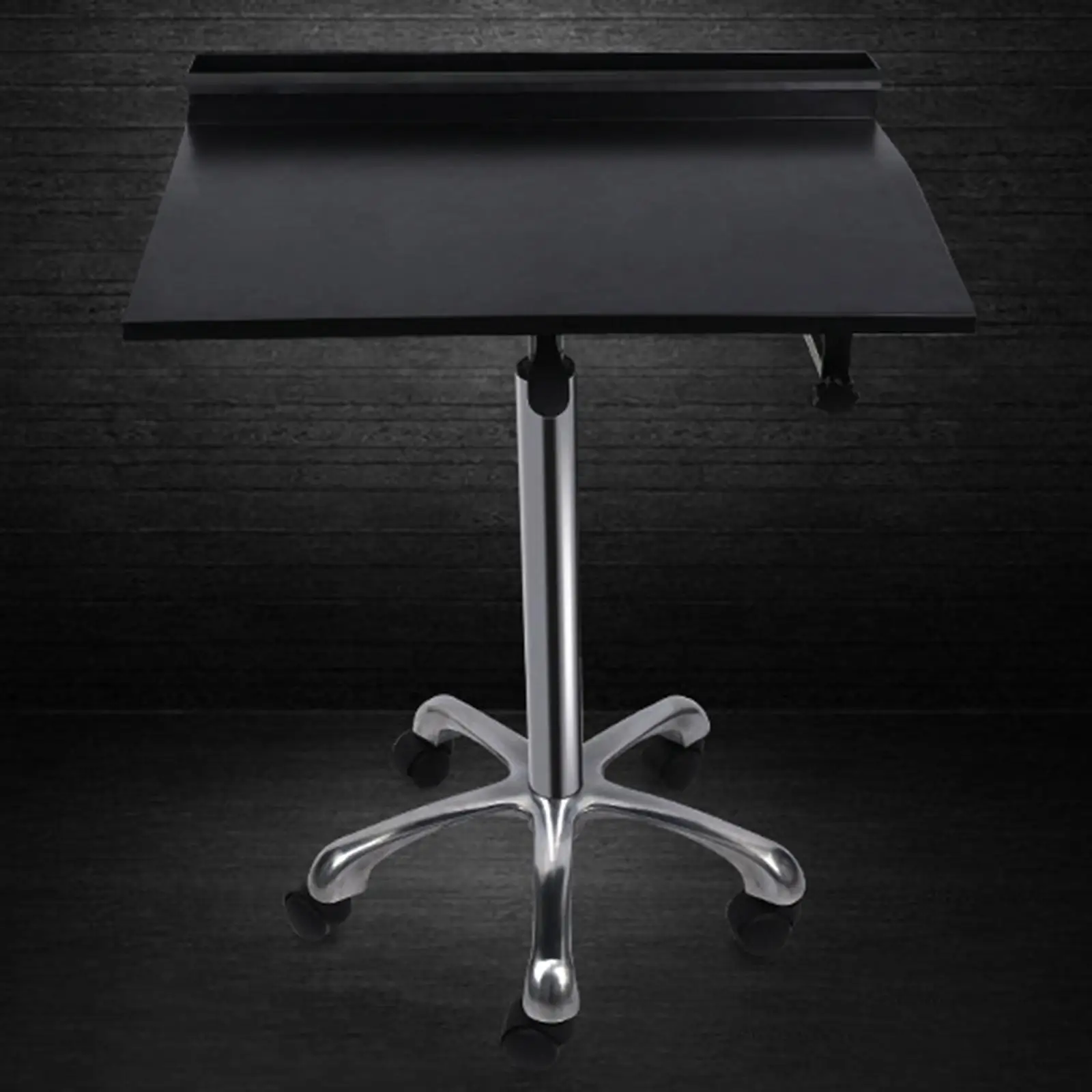 

Tattoo Work Station Desktop Supplies Stable with Paint Storage Tray Stainless Steelmetal Multifunctional Moblie Cart Workbench