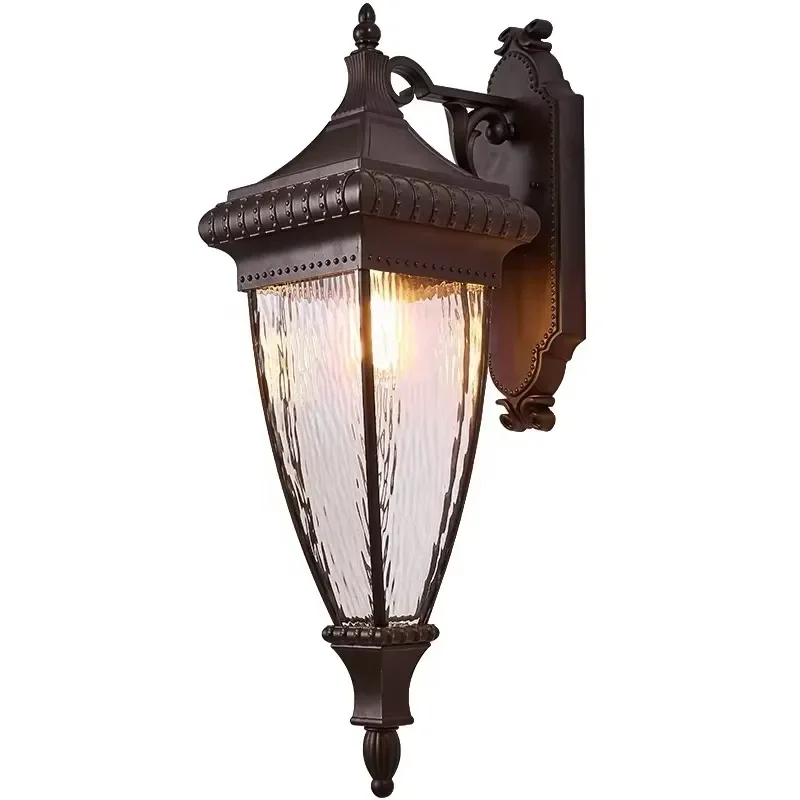 Large Outdoor Lamps Lamps Lanterns Garden Wall Lights Villa Entrance Waterproof Black Garden Lights Outdoor Wall Lights