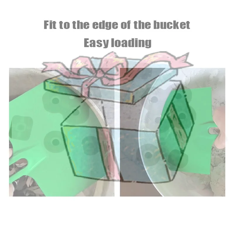 【CCA】1/2Pcs Curved Bucket Scoop Scraper Spackle Paint Putty Knife Drywall Finishing Plaster Scraping Construction Tools