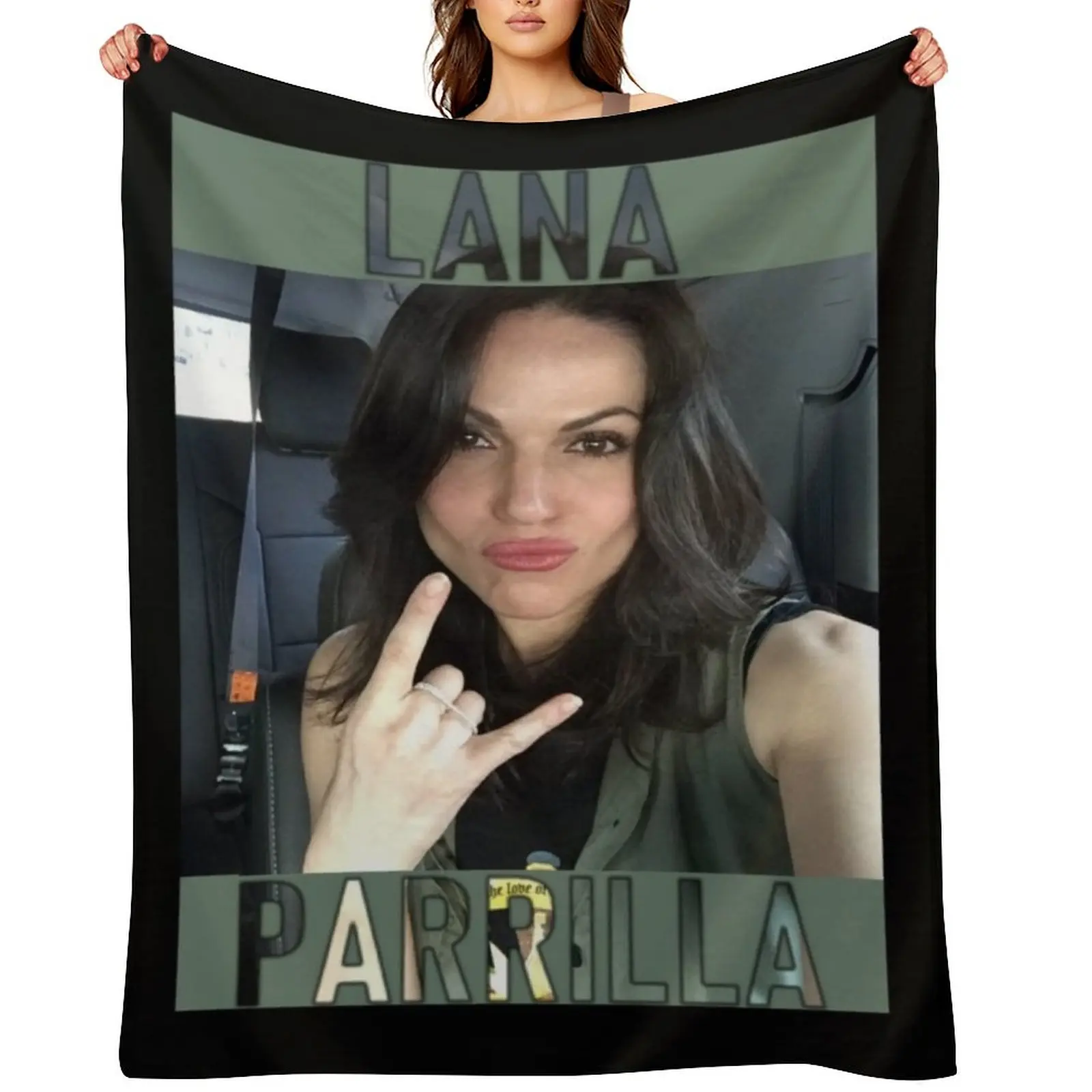 

Lana Parrilla Throw Blanket Weighted Blankets For Bed Blankets For Sofas Plush Blankets