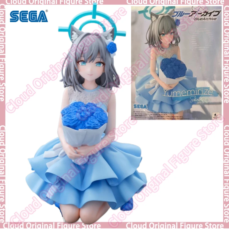 

В наличии 100% оригинальная фигурка SEGA Yumemirize Blue Archive Сунаоками Широко, коллекционная модель из ПВХ, аниме-фигурка, игрушка, подарок