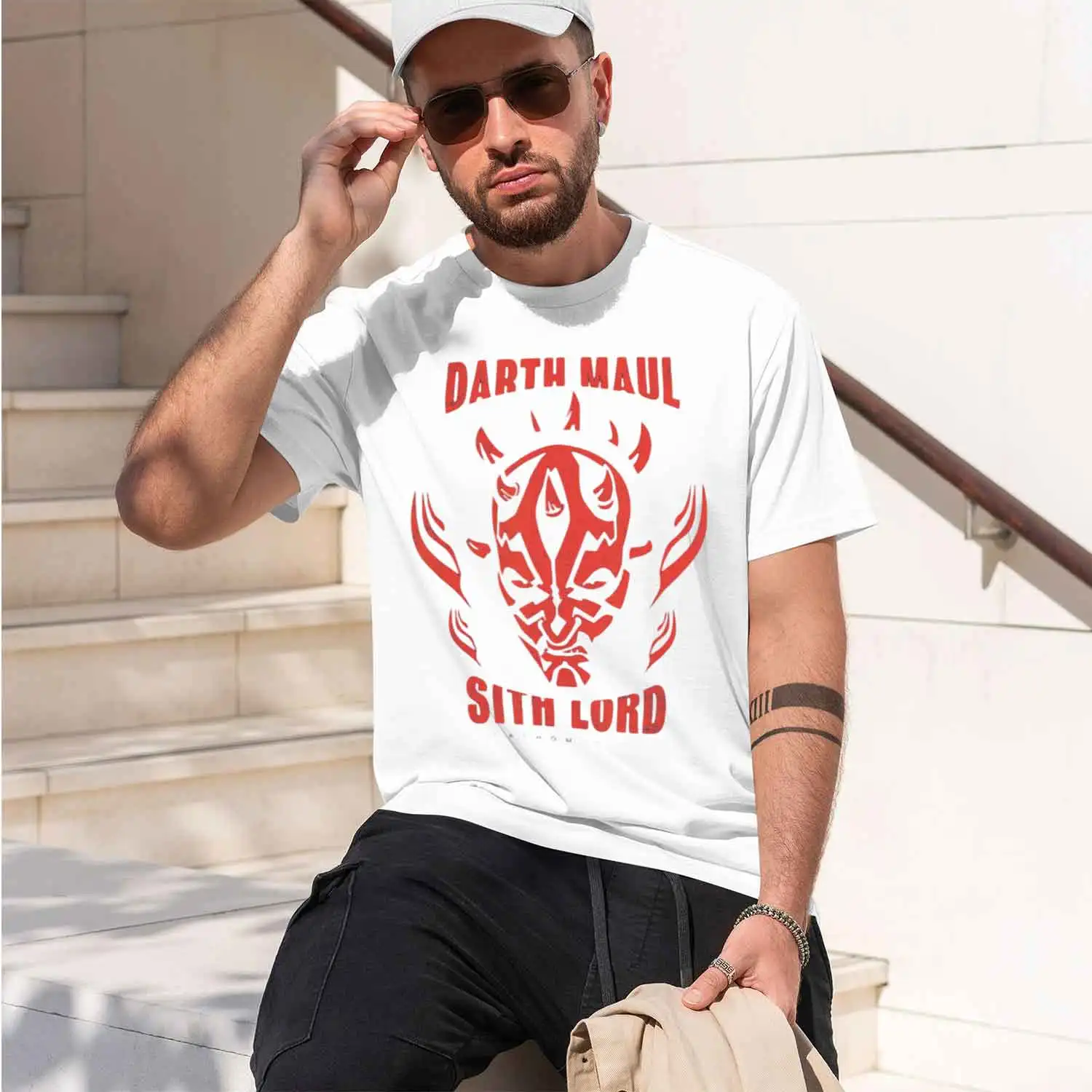 Men Women The Clone Dh Maul Sith Lord Big Face T Shirt Tops Funny Short Sve Crewne Tees Cl T-Shirt 2026 New Model Men’s Short-sl