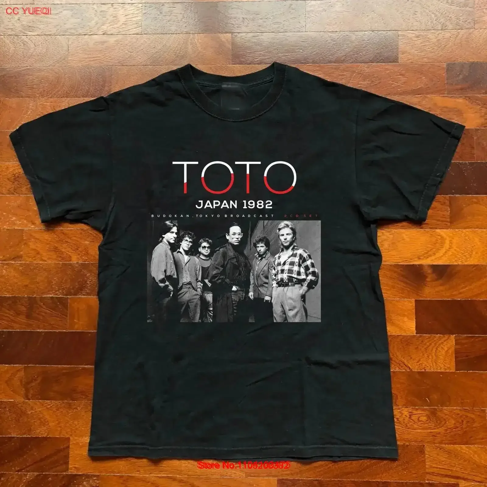 

НОВАЯ футболка TOTO IN THE FAR EAST, черная, все размеры AG2256, винтажная стираная дизайнерская одежда, универсальная модная графика, стильная мужская одежда