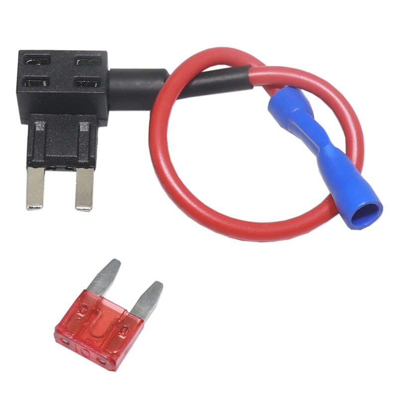 【1Set】24V 12V Car Fuse Blades Holder Circuit Adapter Protector Splitter ATM APM Tap Micro Connector Truck Automobile Accessories