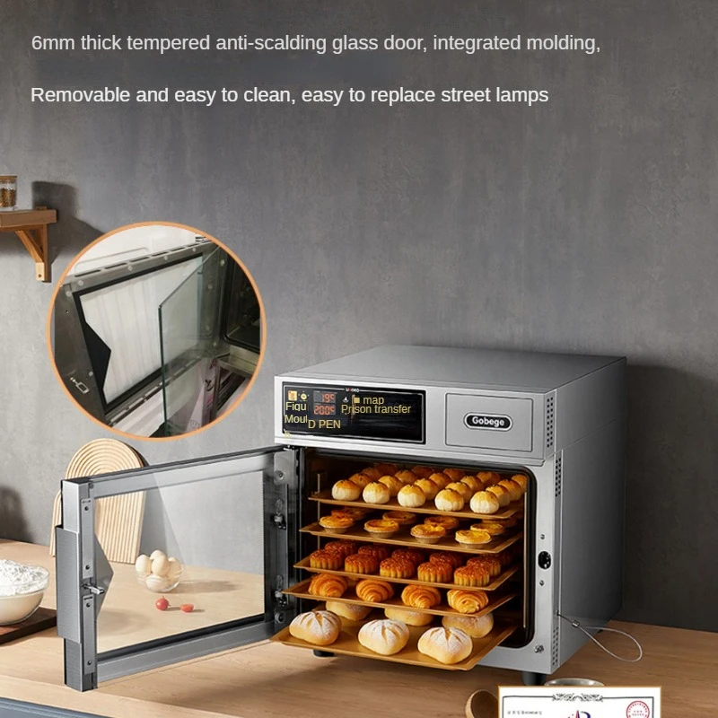 Horno eléctrico De aire para el hogar, accesorios De cocina para hornear pasteles, gran capacidad