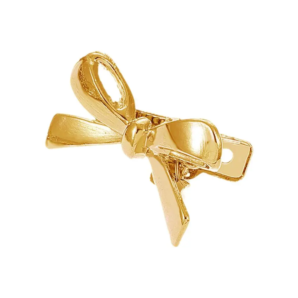 Metal Bow Hairpin Sweet Cool Girl Small Bangs Clip Broken Hairpin Accessories Hair Side Clip Hair Clip Clip Duckbill H0P8