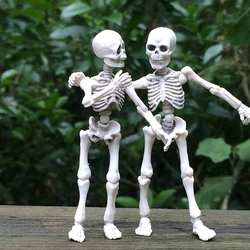 Movable Mr. Bones Skeleton Human Model Skull Full Body Mini Figure Toy Halloween F29 20 Dropshipping