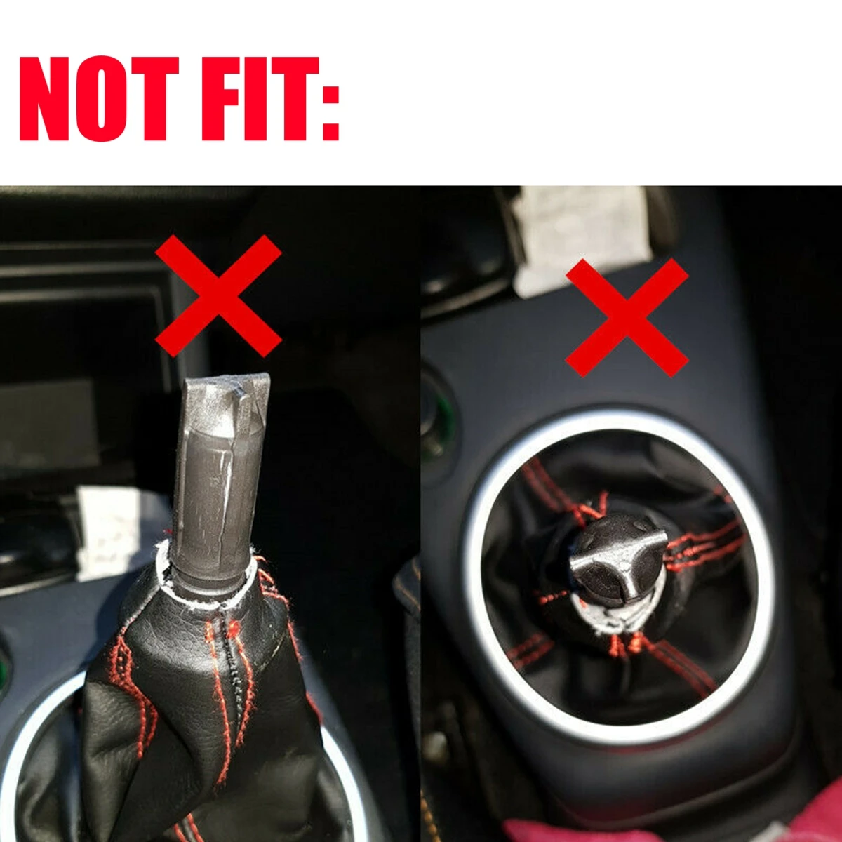 5 Speed Car Gear Shift Knob + Dust Cover Shifter Lever For Suzuki Swift 05-10 SX4 ALTO