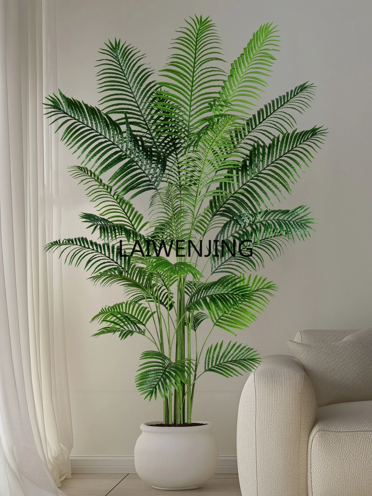 HLZ simulated green plant sunflower living room bionic fake plant large tree landscaping potted plant decoration