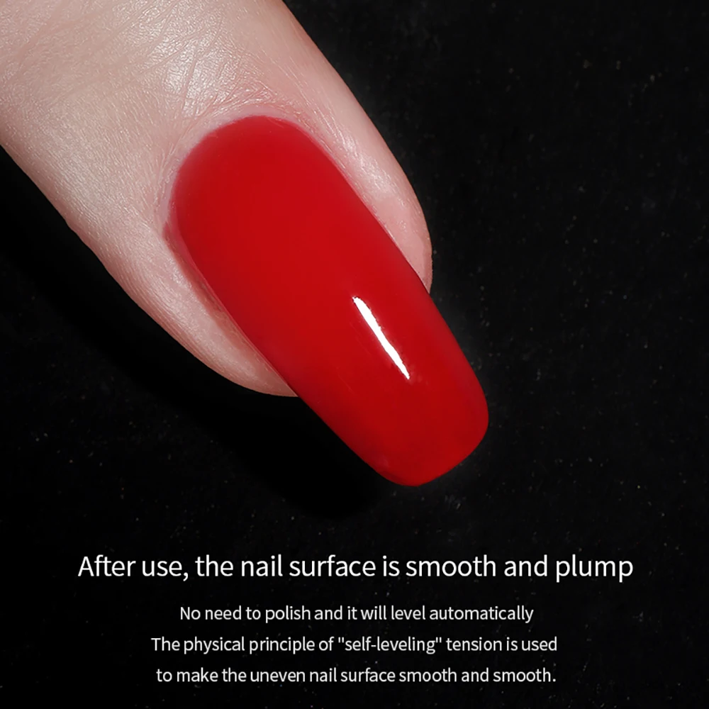Vendeeni 15ml UV-Nagelkunst-Funktionsgel Nagellack Top Base Coat Matt Diamant Top Coat Verstärktes Gel Blossom Gel Folien-Gel – Detail 18