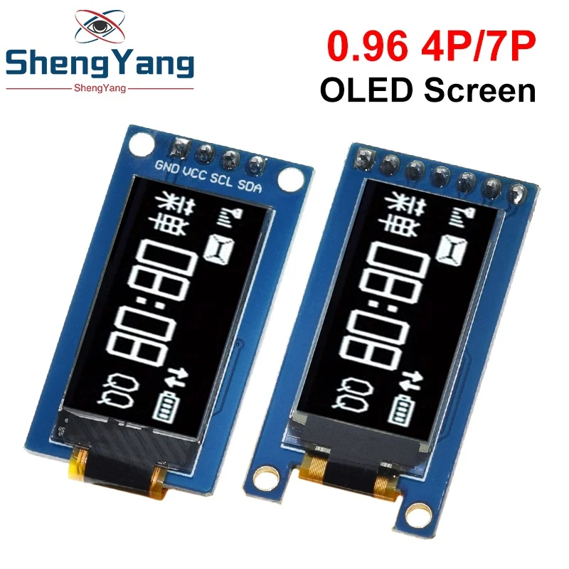 

TZT 0.96 inch OLED display 64×128 LCD module SSD1107 LCD 0.96 "OLED Vertical screen module for arduino