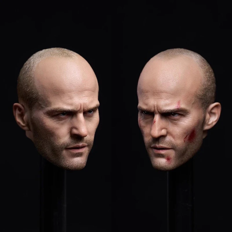 

Z6TOYS Z-002 1/6 European Male Bald Head Sculpture Carving Model Fit 12'' Soldier Action Figure Body Dolls