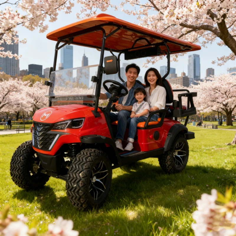 2024 أفضل بالجملة عربة جولف كهربائية بطارية ليثيوم 48 فولت 72 فولت عربة جولف نمط مخصص 2 4 6 مقاعد عربة جولف كهربائية #5
