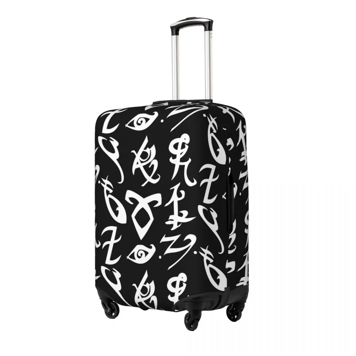 

Shadowhunters, Shadowhunters Runes, Mortal Instruments Suitcase Cover Protection Elastic Luggage Protector Covers for 18-32 Inch