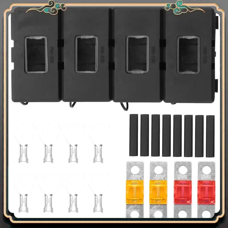 

M45K-1 Set Midi Fuse Holder Car Fuse Holder Fuse Holders For Cars, Trucks, Vehicles Plastic