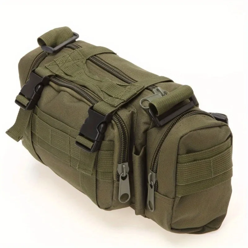 Herren taktische wasserdichte Gürtel tasche Single Shoulder Cross body Kamera tasche Camping Wandern Reisetasche 3p Brusttasche Einkaufstasche Gürtel tasche – Detail 12