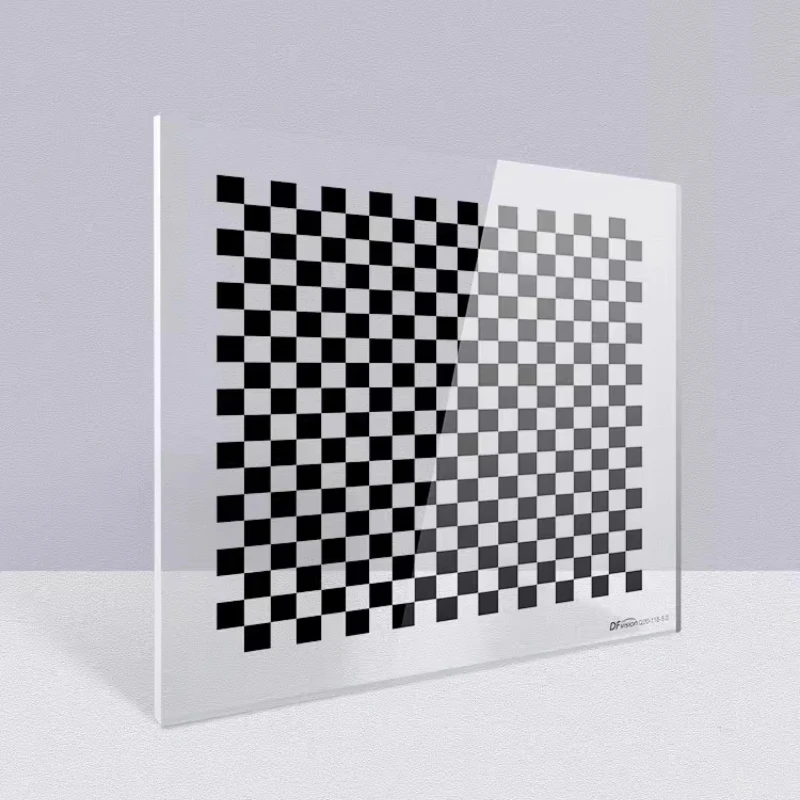 20X18 High-precision Machine Vision Checkerboard Grid  Optical Glass Substrate Square Calibration Board Correction Board