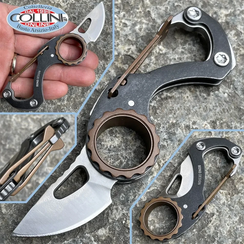 Mini Pocket 9082 Compano Neck Chain Small Folding Knife 8Cr13Mov Blade 420 Steel Handles Outdoor Hunting Camping EDC Knives