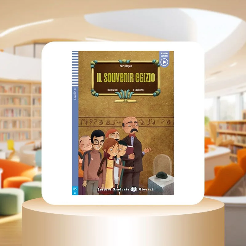 ELI Teen Readers Italian A2 Il Souvenir Egizio ELI Publishing Group ELI Publishing Group 9788853615855 Book