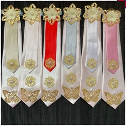Korea Hanbok Hair Hairpin Girls Stage Performance Hairbands Women Elegant Raditional Ribbon Hairpin Headwear Hair Ornaments