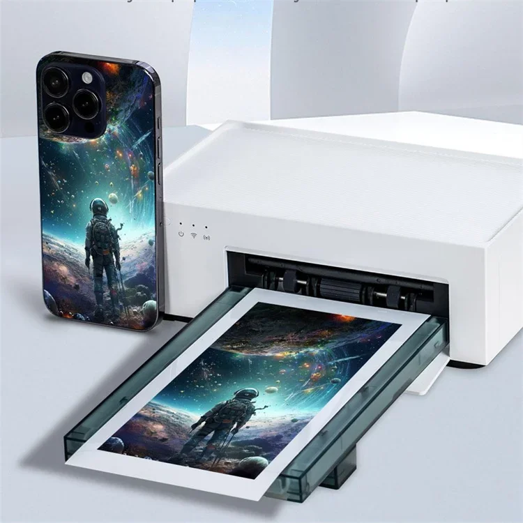 

Bestsuit 2024 New Ideas Photo Printer Mobile Back Skin Sticker Printer For Mobile Phone