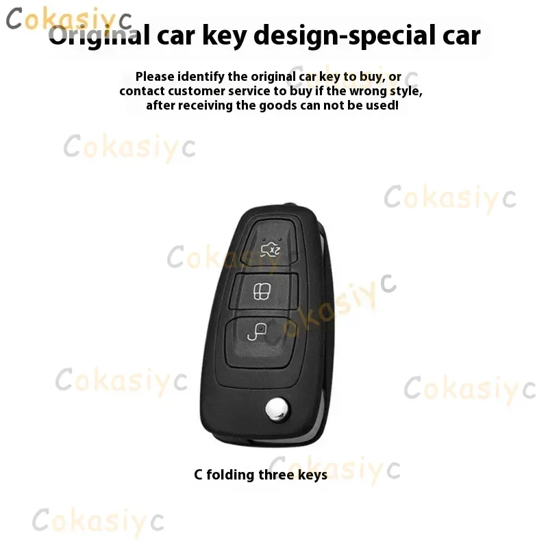 Car Key Case for Ford Focus mk2 mk3 2 3 Kuga Edge Ranger Mondeo s max c max 2008 2009 2010 2011 2012 2013 2014 2015 2016 Covers view 2