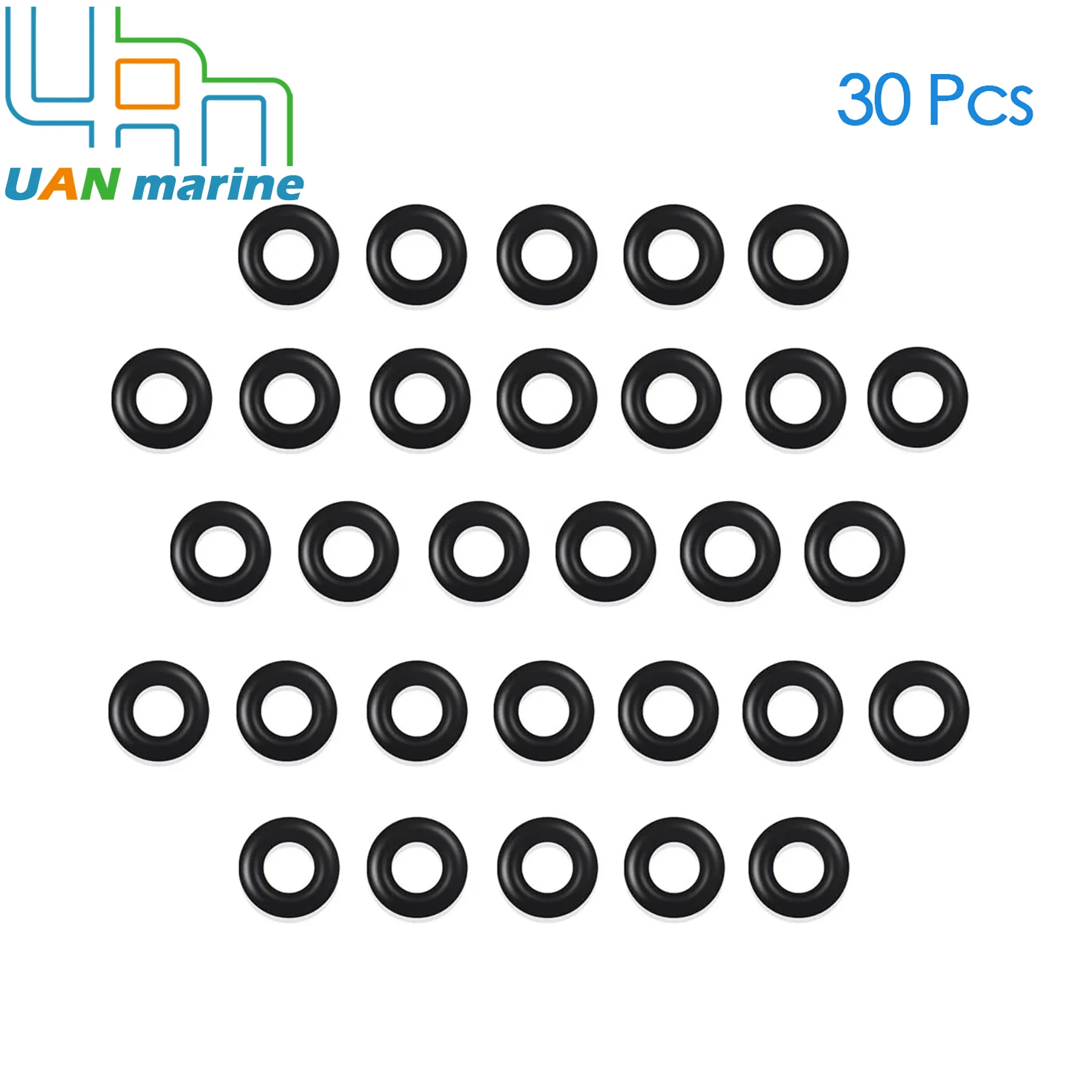 30 Pcs 335362 O-Ring Seal Fits for Johnson Evinrude 2-Stroke V4 90 To 115 HP V6 150 To 175 HP 1991-2006 Outboard Motor 0335362