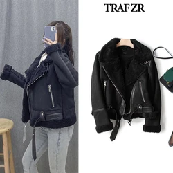 TRAF ZR Snow Parka Solid Parkas Winter Parkas for Women Winter Coat Female Elegant Luxury Women's Coat Basics Vintage Parkas