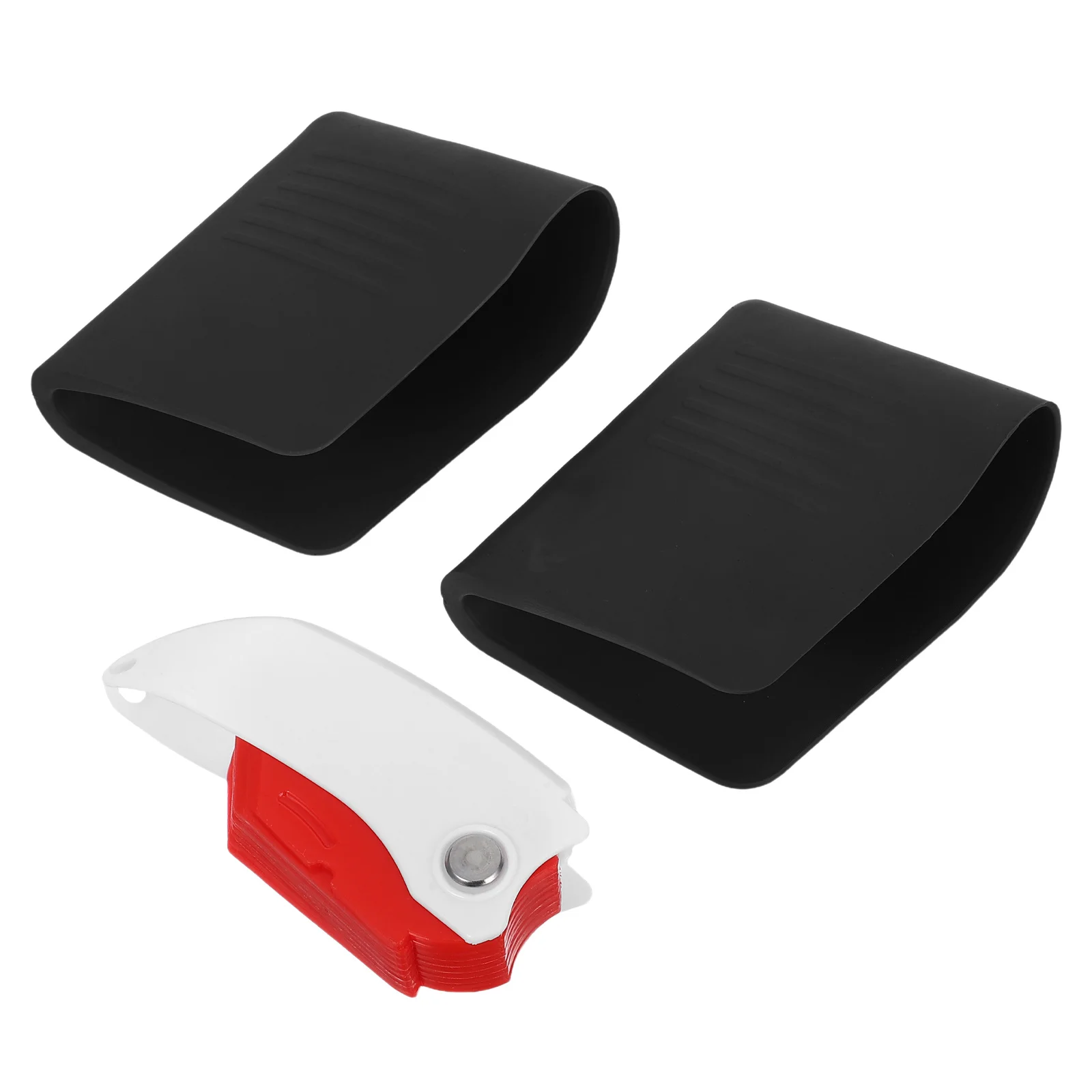 

3pcs Grout Sealer Applicator: Multifunctional Tile Caulking Tool For Smooth Finishing Foldable Wear-Resistant Grout Spreader,