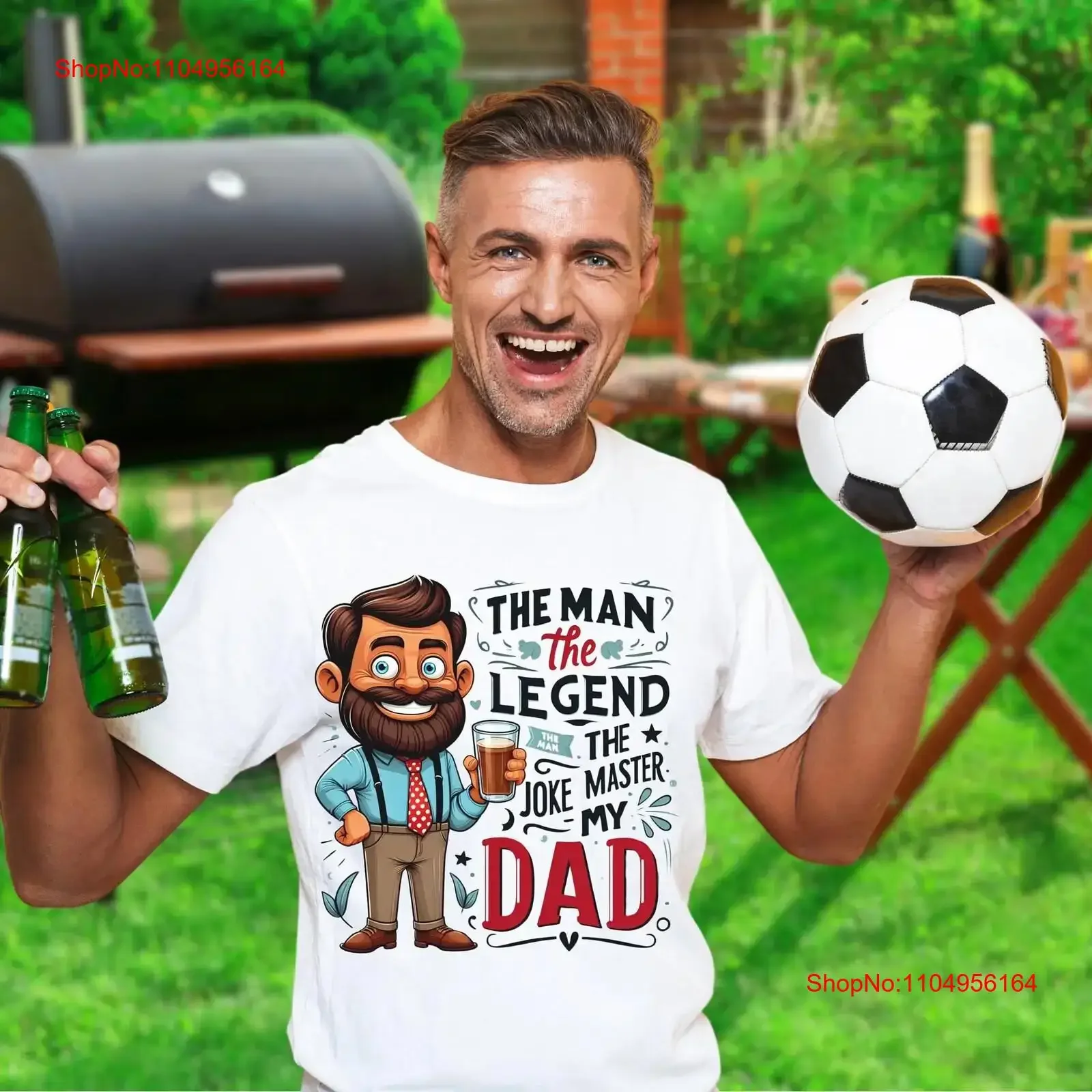 

Забавная футболка «Joke Master Dad» на День отца, крутая одежда с героями мультфильмов, легендарный юмор, забавная винтажная стираная модная стильная унисекс