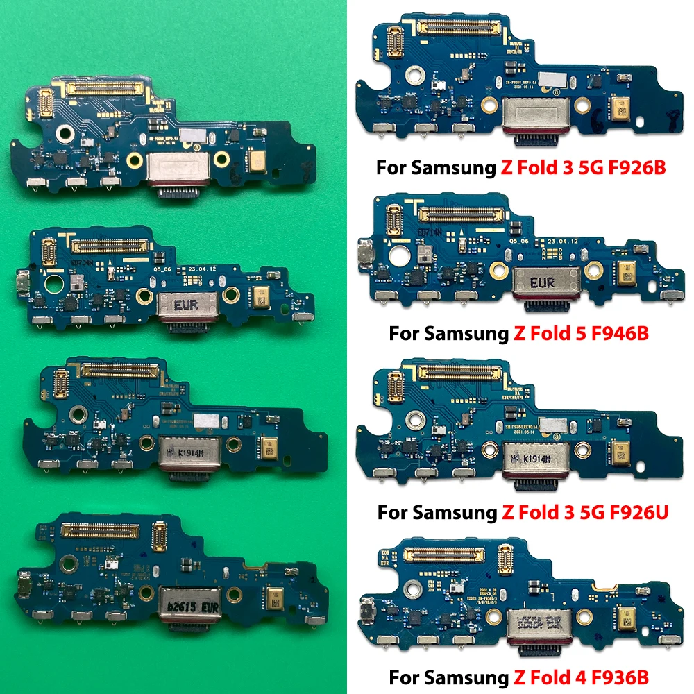 For Samsung Z Fold 3 5G/Z Fold 4/Z Fold 5/Z Fold 5G/Z Fold 6/Z Fold 7/F900U USB Charger Charging Dock Port Connector Flex Cable