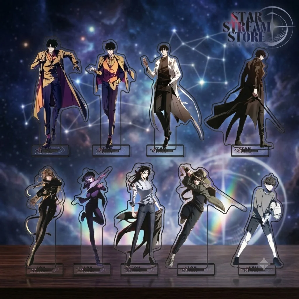 Omniscient Reader Equal Proportion New2026 Character Series Acrylic Stand Figure Kim Dokja Yoo Joonghyuk Manhwa Desktop Keychain