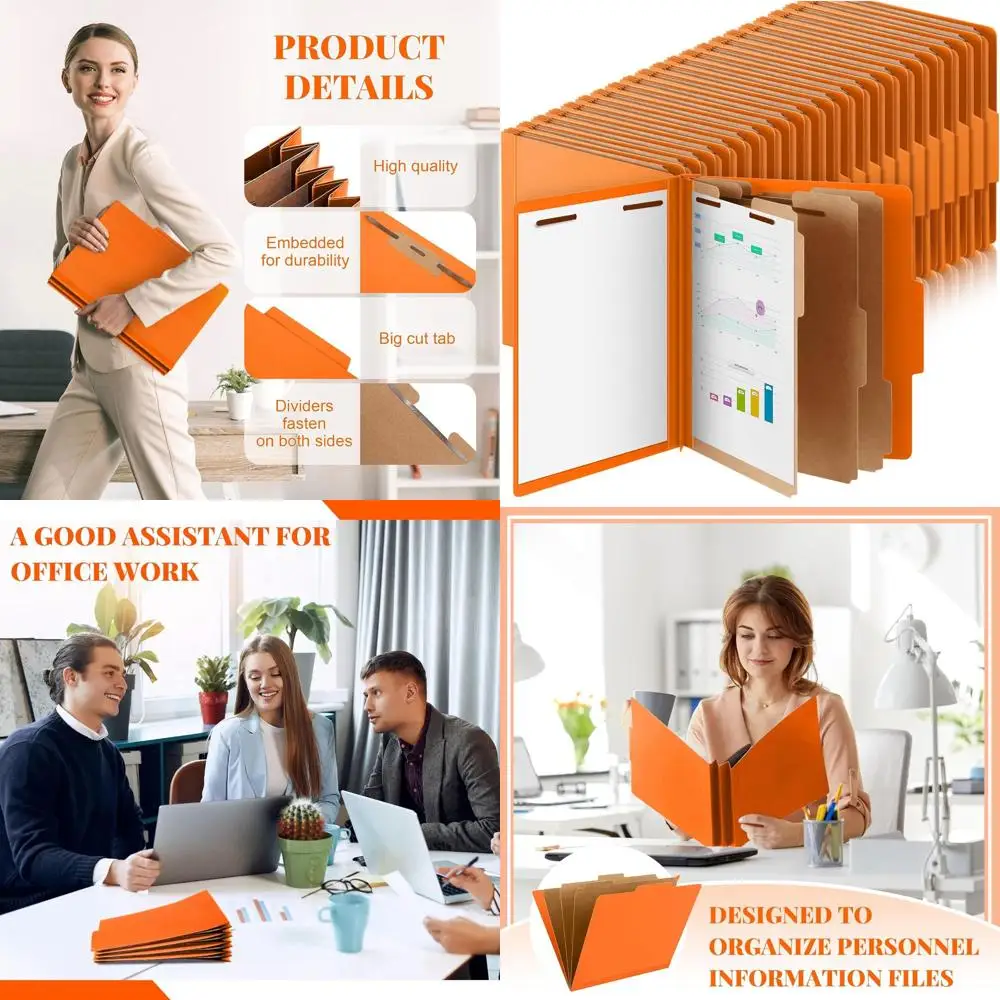 

Папки для файлов с запрессовным размерами Letter с разделителями и застежками, расширяющийся органайзер для учителей, духовенства, офиса, церкви,