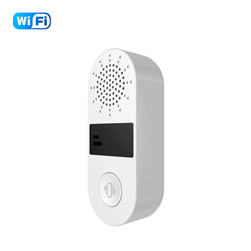 For Tuya WiFi/ For Zigbee 130dB Sound And Light Vibration Sensor Samrt Motion Shock Alarm App Remote Control Home Security