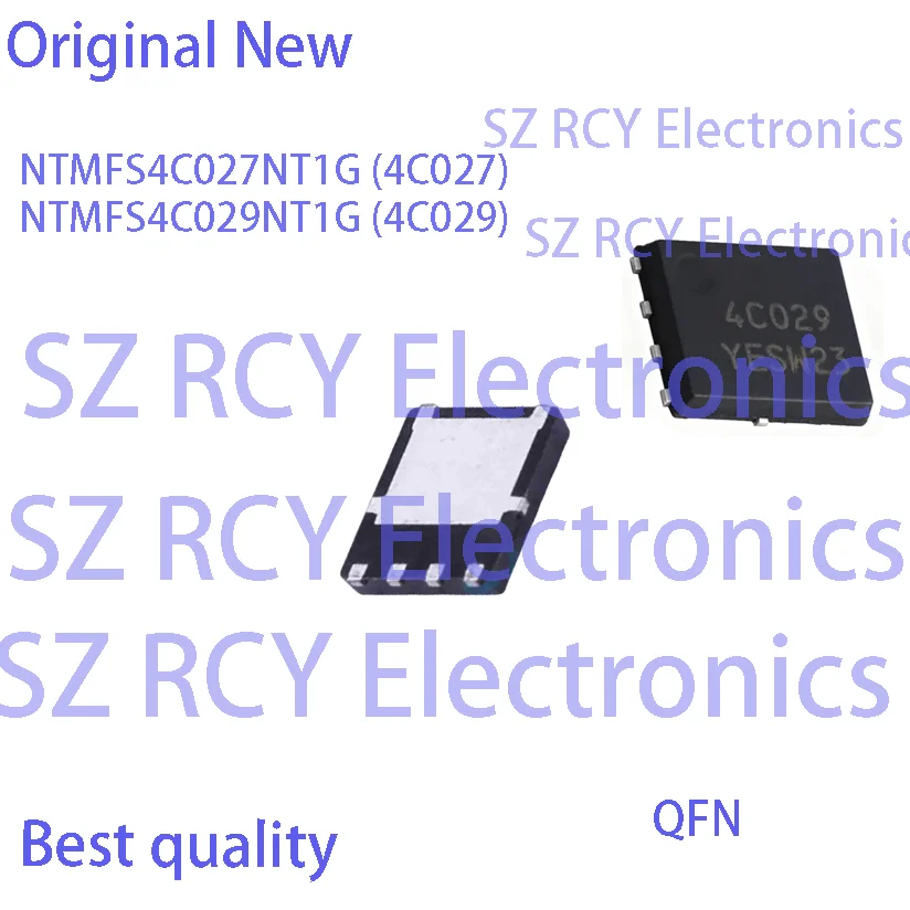 

(5-30 PCS)NEW NTMFS4C027NT1G 4C027 NTMFS4C029NT1G 4C029 NTMFS4C027 NTMFS4C029 DFN5*6 MOSFET IC CHIP