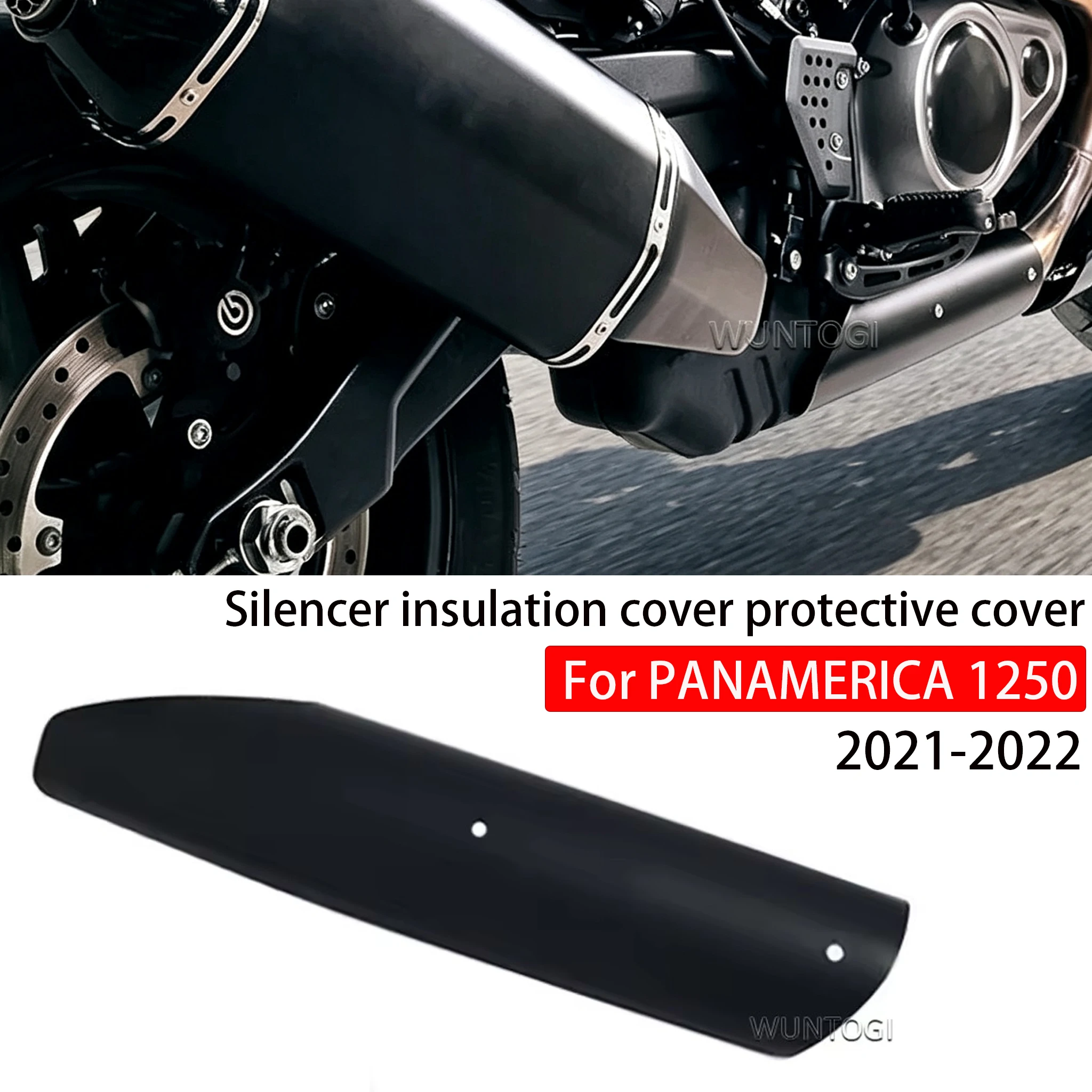 For HARLEY PAN AMERICA 1250 PA1250 PANAMERICA1250 PA1250 2021-2022 Motorcycle accessories Muffler Heat Shield protective cover