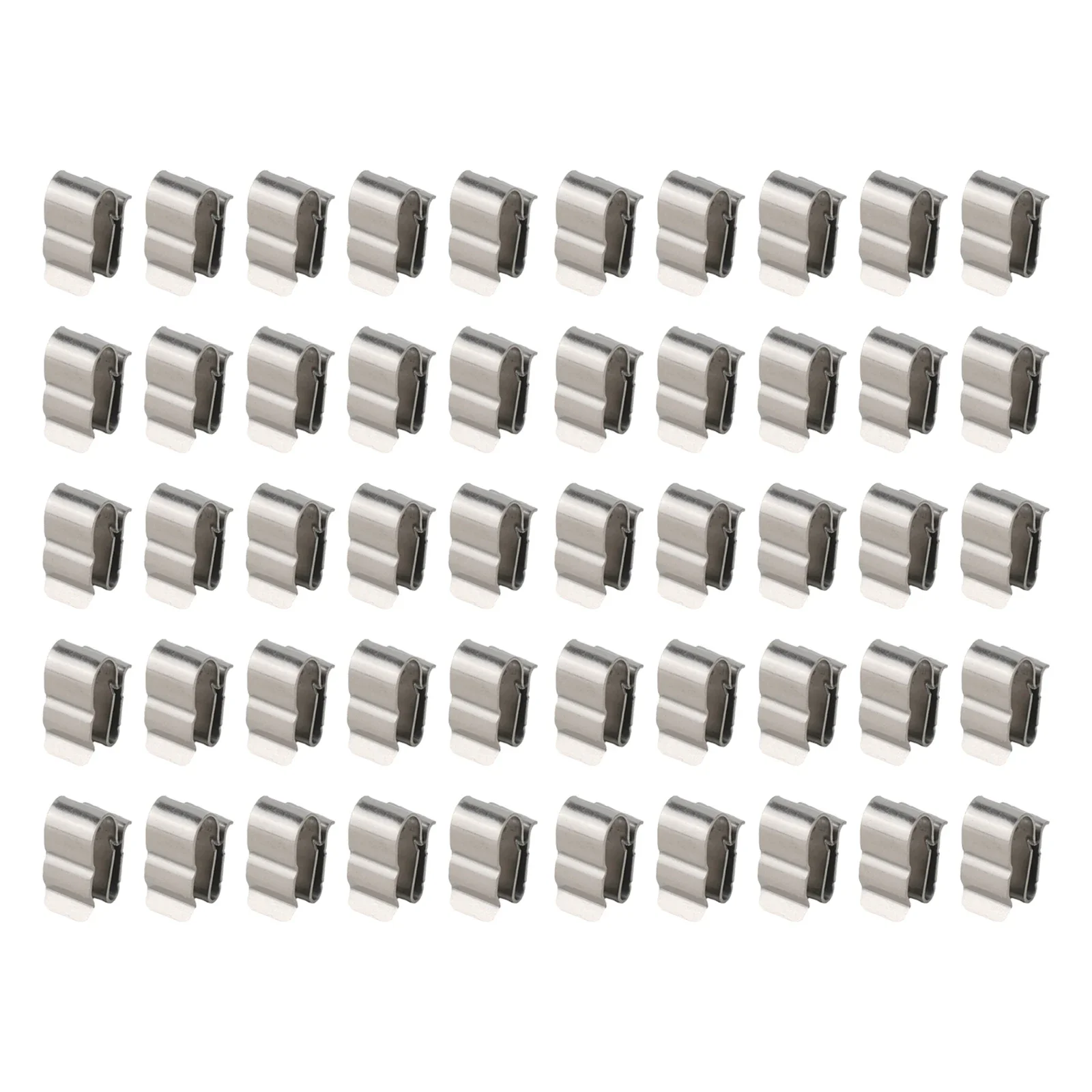 Clamp Solar PV Cable Clip Easy To Use Access Components 20/50pcs 2x6mm Cable Organizer Edge Clip Solar Cable Fastener