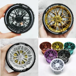 Plating Wheel Hub 68577 81.6×44mm Compatible Lego CADA MOC 23799 1:8 42083 42115 Building Technology Accessories Blocks Brick